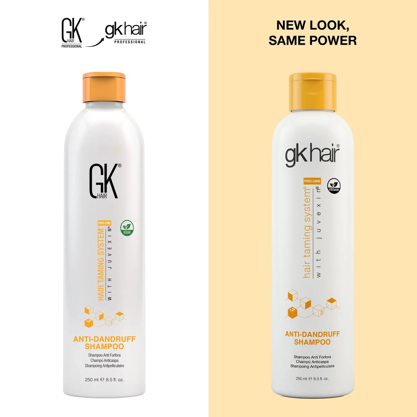 Shampoo Anticaspa GK Hair 250 ml