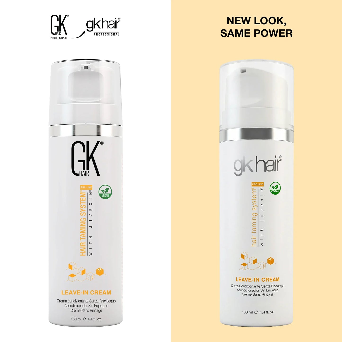 Crema acondicionadora sin enjuague. 130 ML